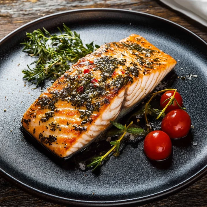 receta de salmón saludable